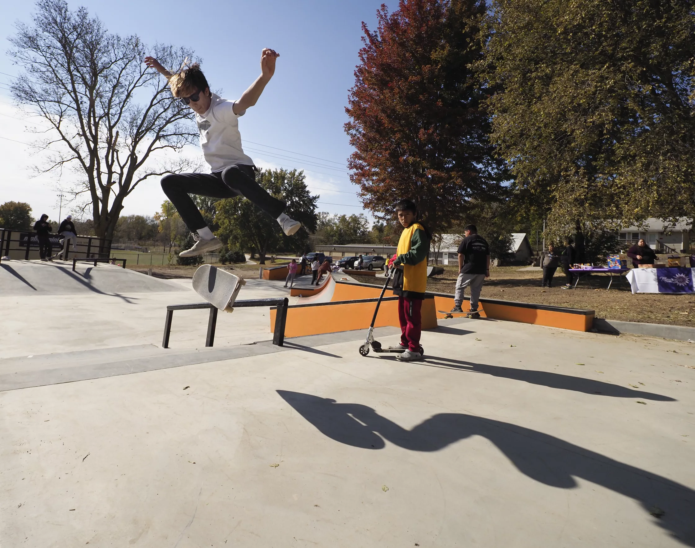 They built a skate park in Nebraska's poorest county. Then they watched  Junior do something priceless. - Flatwater Free Press