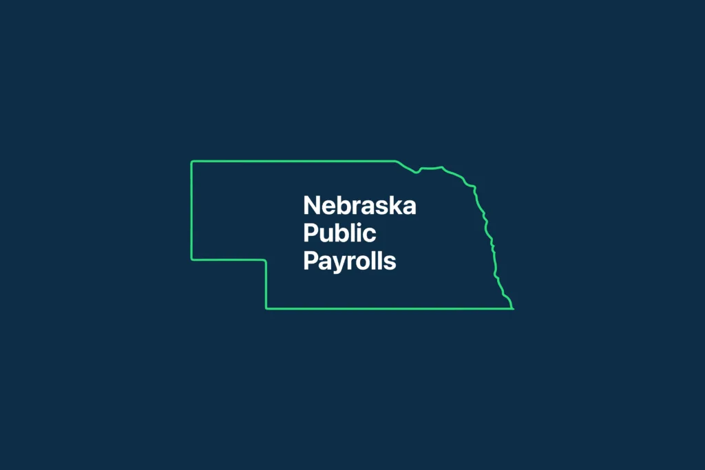 Nebraska Public Payrolls