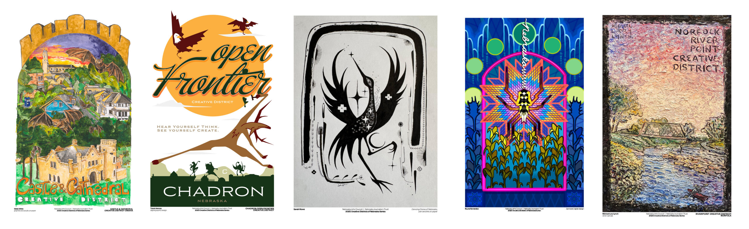 Nebraska Arts Council x Flatwater Free Press poster series