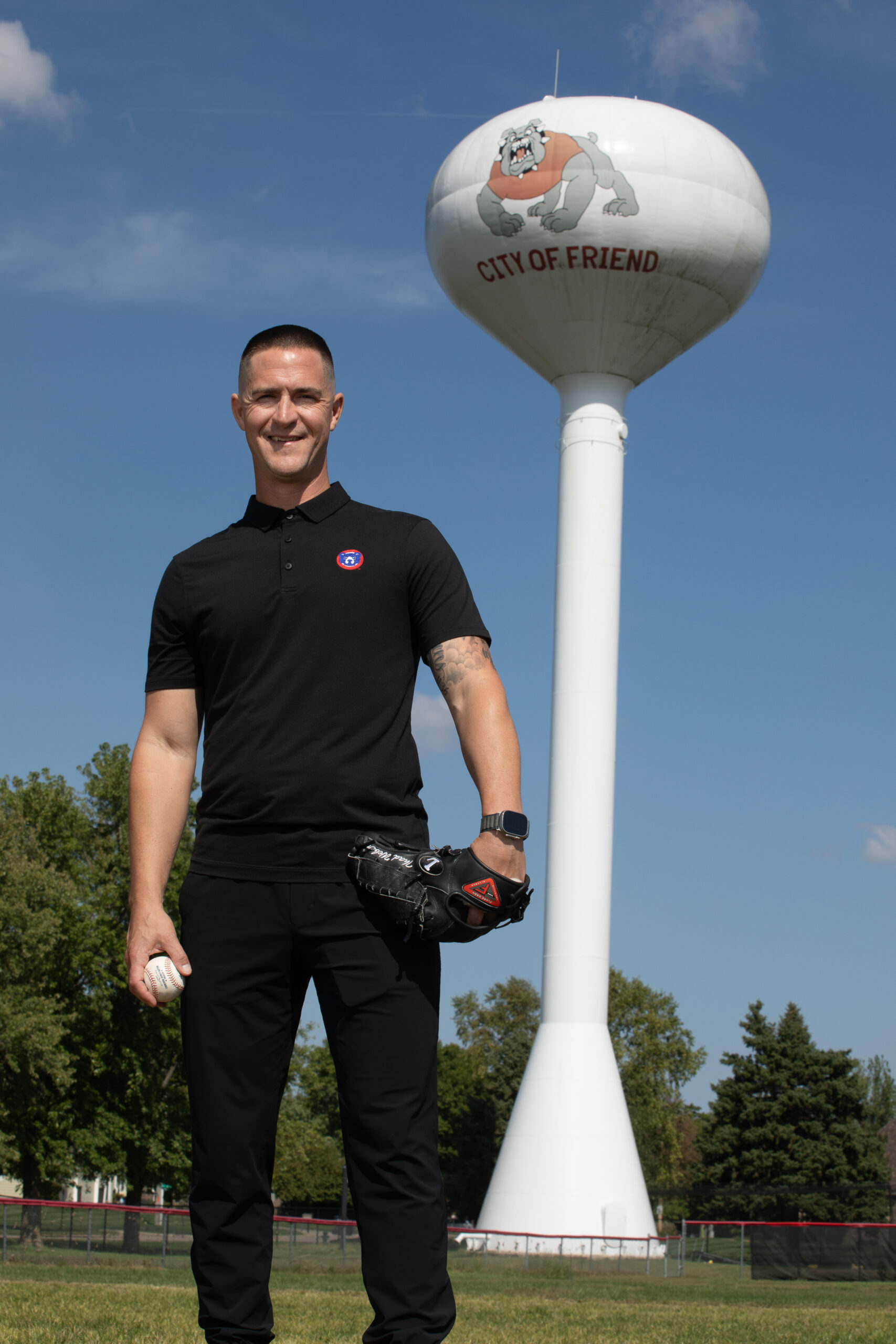 Small-town Cub: 954-person town serves as home base for big league scout.