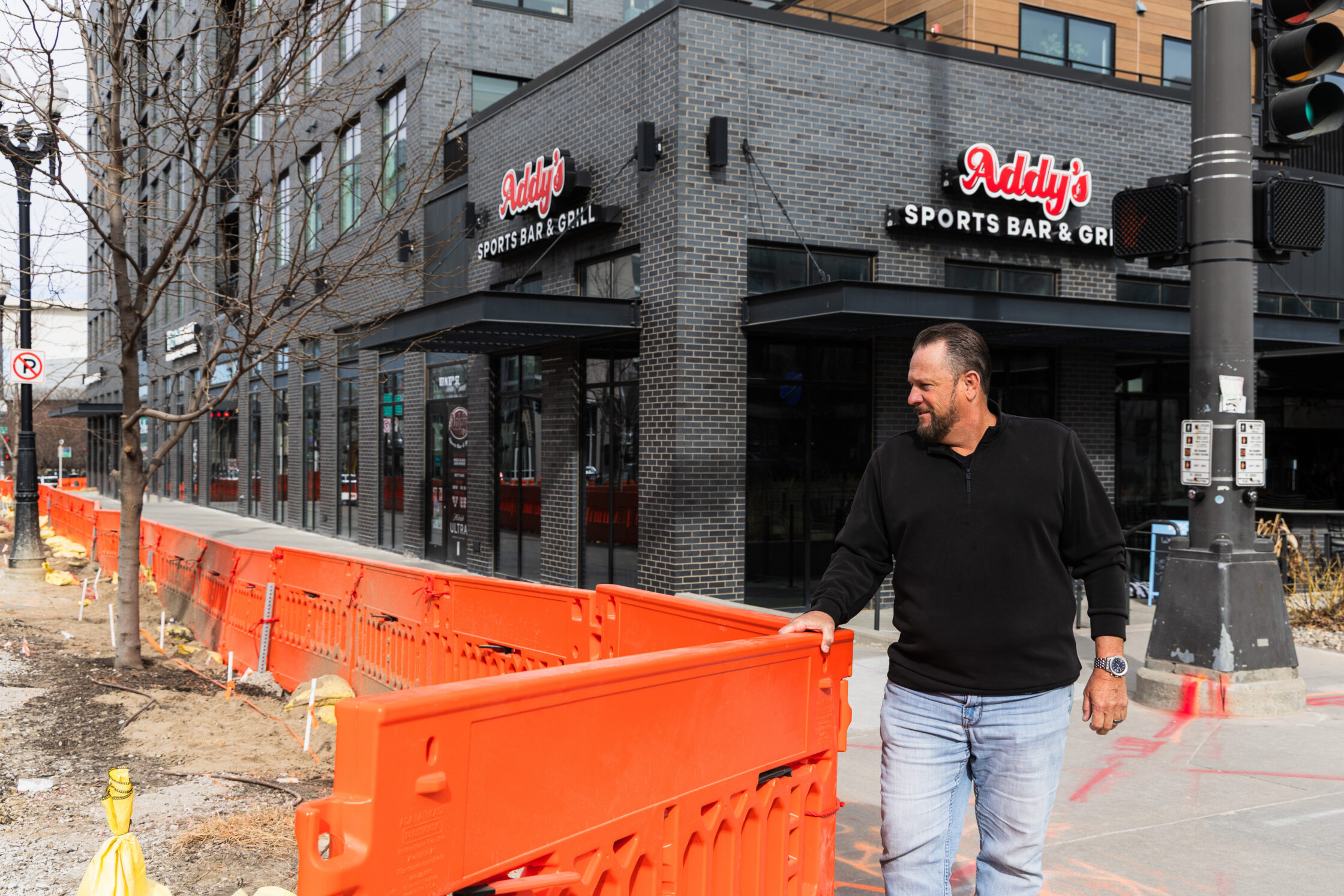 The Omaha streetcar is 2 years behind schedule. Businesses doubt they will survive to see it open.